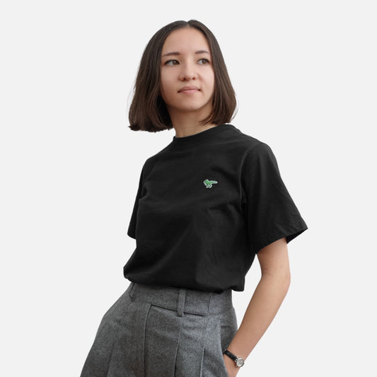 T-Shirt T-Rex Noir - Femme