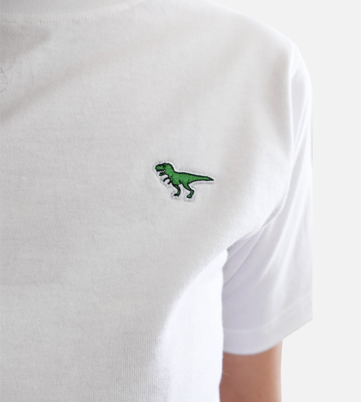 T-Shirt T-Rex Blanc - Femme