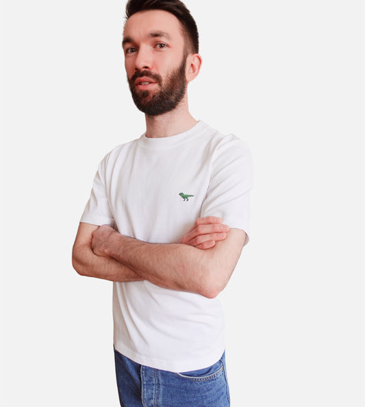 T-Shirt T-Rex Blanc - Homme