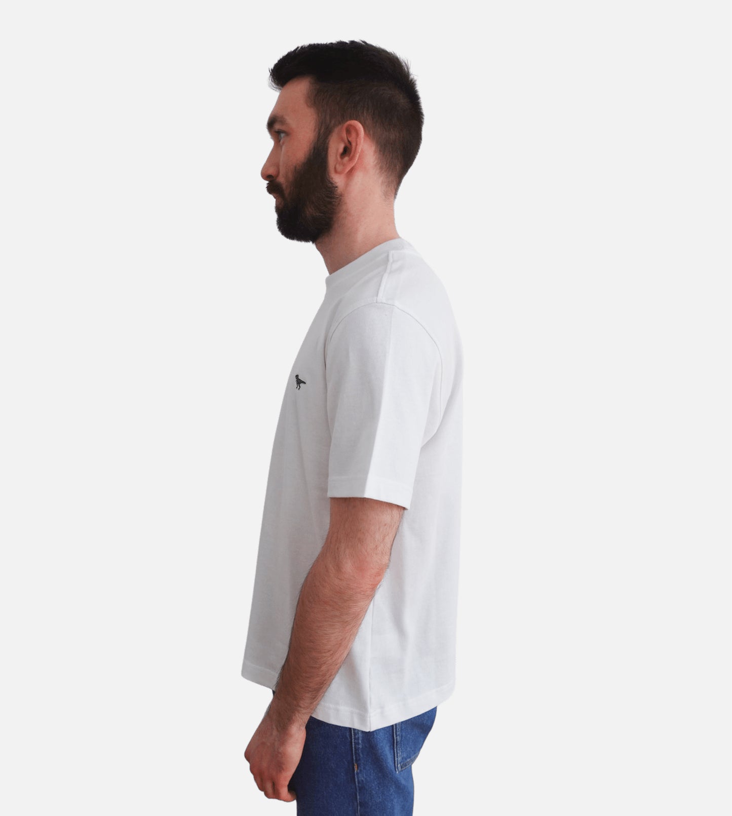 T-Shirt T-Rex Blanc - Homme