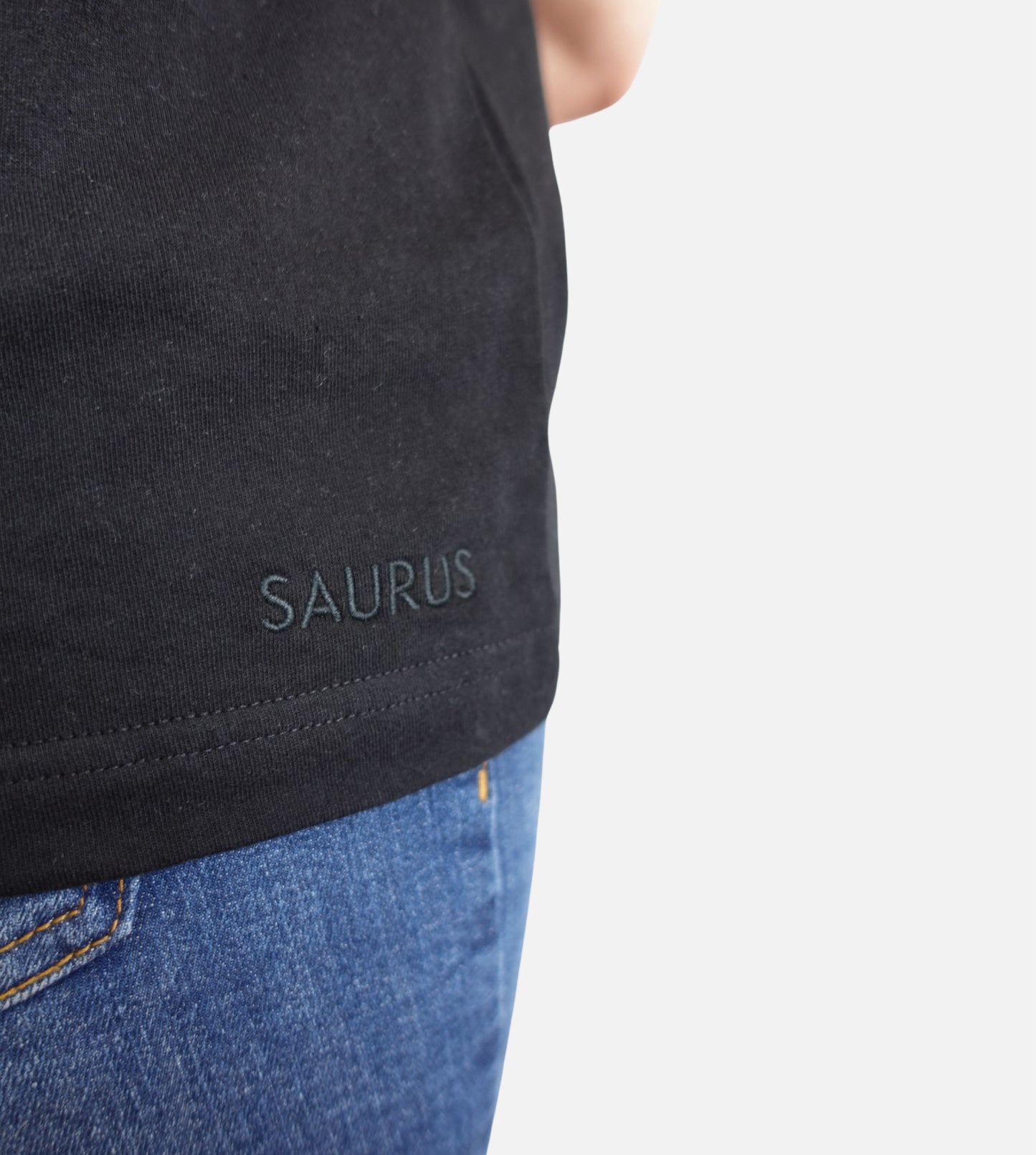 T-Shirt T-Rex Noir - Femme